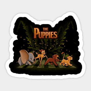 The Puppies Sticker